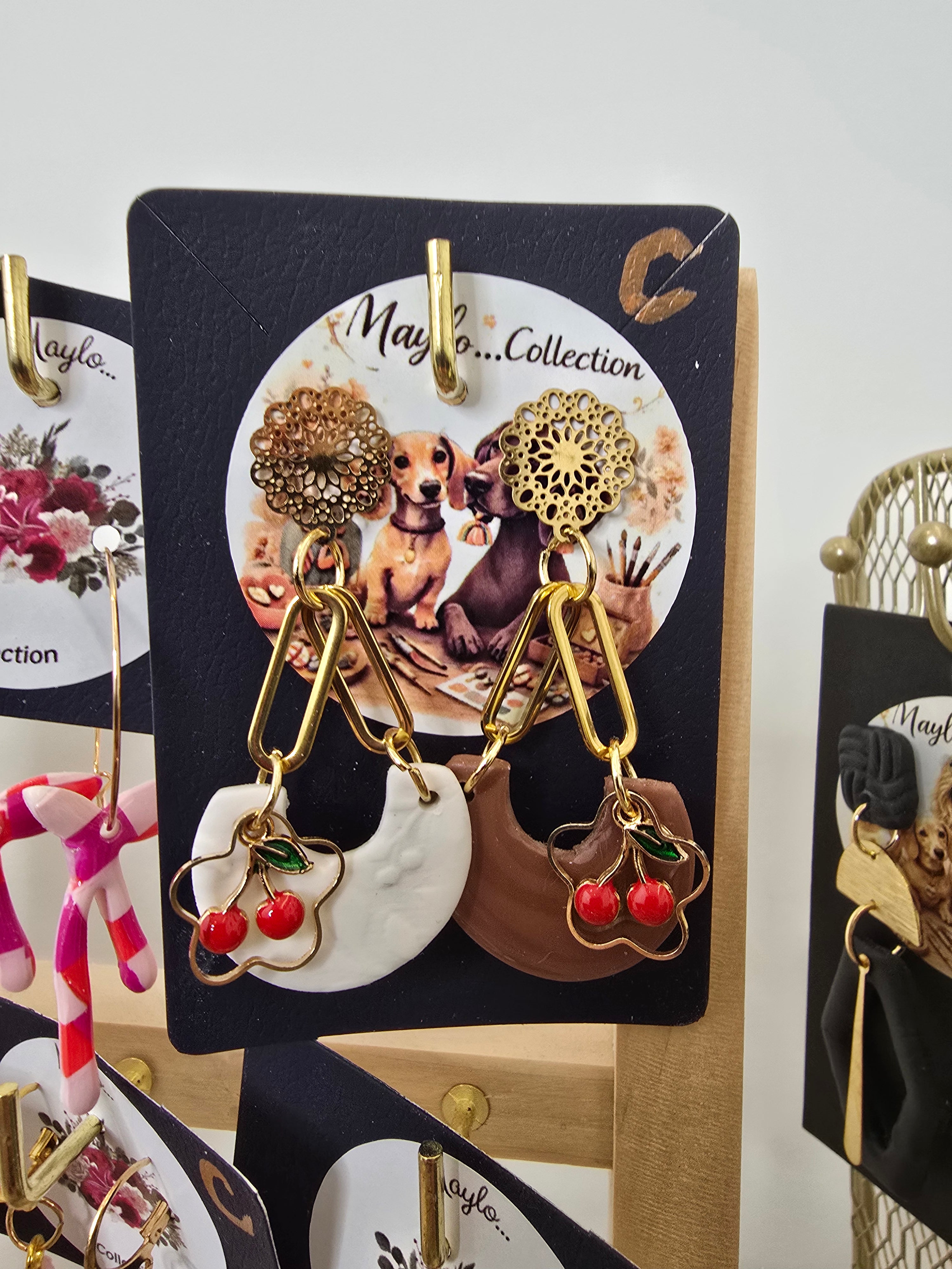 Duo de couleurs , collections cerises